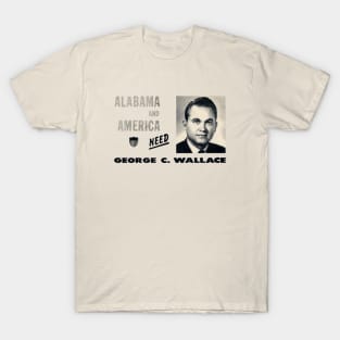 1968 America Needs George Wallace T-Shirt